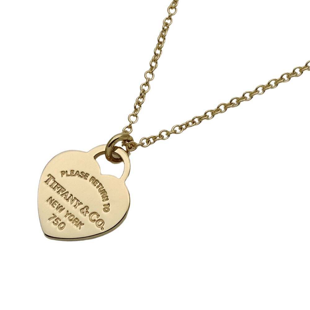 TIFFANY Gold Heart Necklace